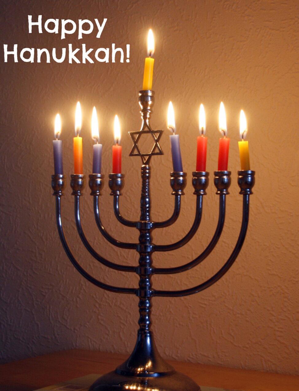 Wishing a peaceful and happy Hanukkah to all who celebrate!
 #Hanukkah #Chanukah